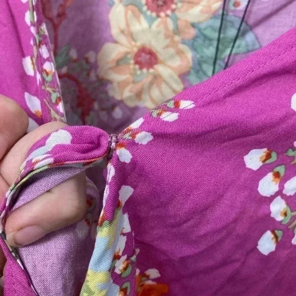 Rachel‎ Zoe floral top purple size 3x - Picture 4 of 6